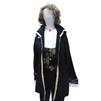 Renaissance Gentleman - Black & Gold Hire Costume*