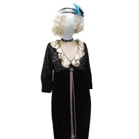 Regency OR French Court - Black Velvet Hire Costume*