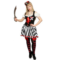 Pirate Girl- Skull Dress Hire Costume*