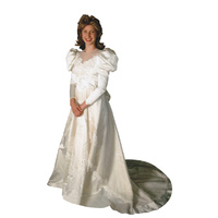 1980s Wedding Cake Dress 2 Hire Costume*