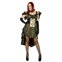 Saloon Girl - Gold Hire Costume*