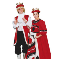 King of Hearts Hire Costume*