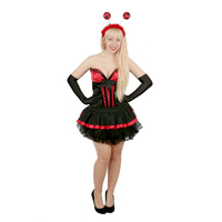 Burlesque Ladybird Hire Costume*