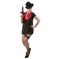 Gangster Girl Hire Costume*