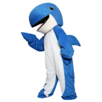 Killer Whale Mascot Hire Costume*