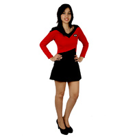 Star Trek Female - Red Hire Costume*
