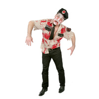 Zombie - Security Guard Hire Costume*