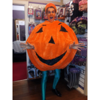 Pumpkin Jack-o-Lantern Hire Costume*