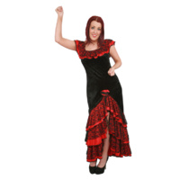 Flamenco - Velvet Dress Hire Costume*