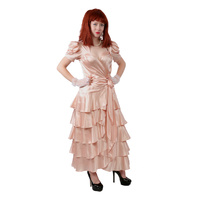 Evening Gown - Apricot Delight Hire Costume*