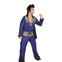 Elvis - Purple Hire Costume*