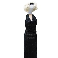 1970s Disco - Slinky Crochet & Sequins Hire Costume*