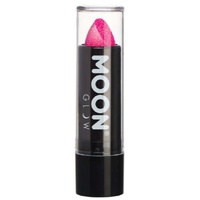 Moon Glow Neon UV Glitter Lipstick - Magenta