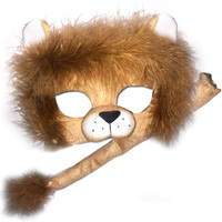 Lion Deluxe Animal Mask & Tail