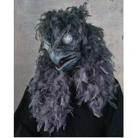 Black Bird Feathered Mask - Zagone Studios