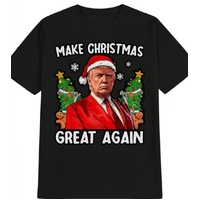 Make Christmas Great Again Novelty Trump T-Shirt