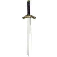 Knight Sword with Leather Look Handle - 71cm