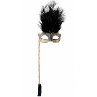 Josephine Masquerade Eye Mask on Stick