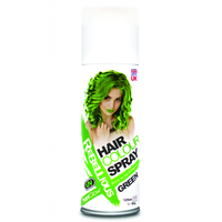 Rebellious Coloured Hair Spray - Green