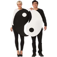 Yin Yang Adult Couple Costume