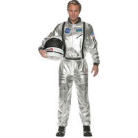Astronaut Silver Adult Costume - Standard