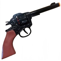Cowboy Cap Gun - Die-cast Black Metal