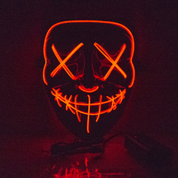 The Purge Light-Up Mask - Red