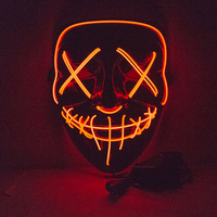 The Purge Light-up Mask - Orange