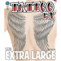 Extra Large Angel Wings Tattoo