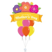 Jumbo Floral Mother's Day Balloon Bouquet