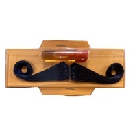 Jumbo Ringmaster Moustache - Black