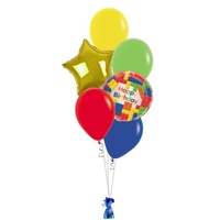 INFLATED - Lego Lover Star Birthday Bouquet