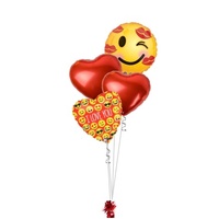 Plant a Kiss Valentine Balloon Bouquet