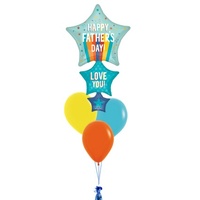 INFLATED Superstar Dad Father's Day Bouquet