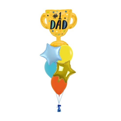 INFLATED #1 Dad Trophy Bouquet