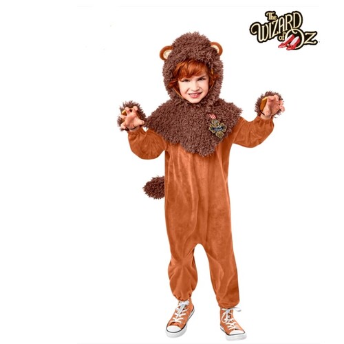 Cowardly Lion Deluxe Kid's Costume [Size: S (3-4 Yrs)]