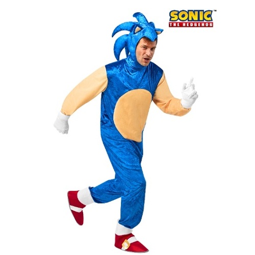 Sonic the Hedgehog Adult Costume [Size: Small]