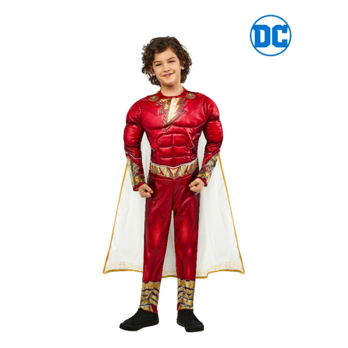 Shazam Deluxe Kid's Costume [Size: M (5-6 Yrs)]