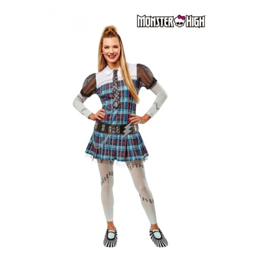 Monster High Frankie Stein Deluxe Adult Costume [Size: XS (8-10)]