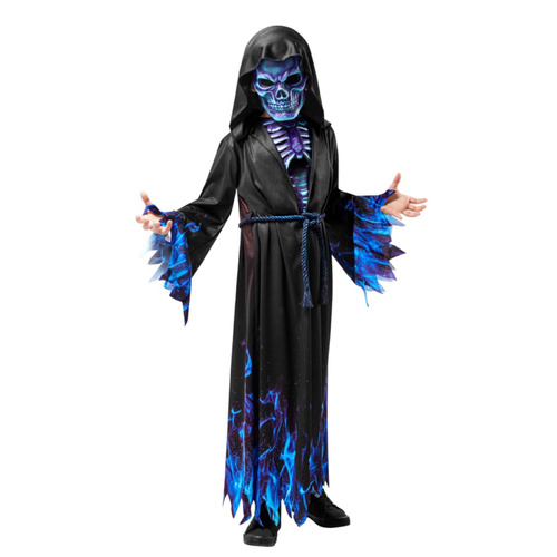 Blue Reaper Kid's Costume [Size: 5-7 Yrs]