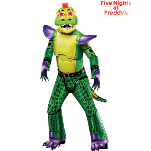  Glamrock Monty Gator FNAF Kid's Costume [Size: 9-10 Yrs]