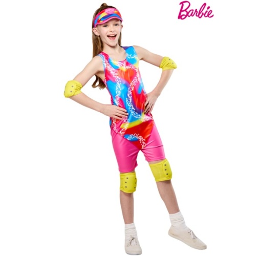 Rollerskate Barbie Kid's Costume [Size: 3-4 Yrs]
