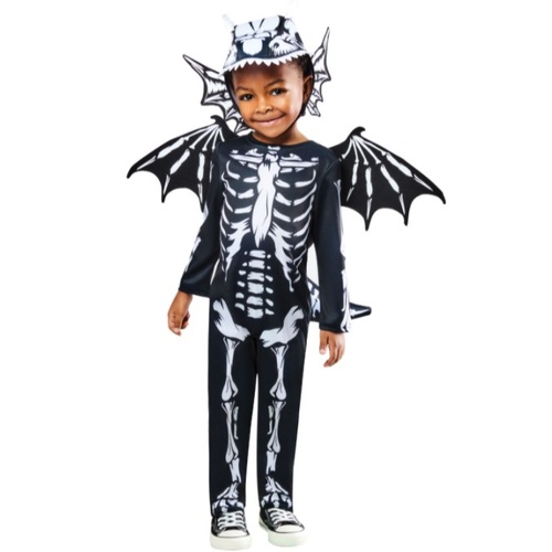 Dragon Skeleton Kid's Costume [Size: 5-6 Yrs]