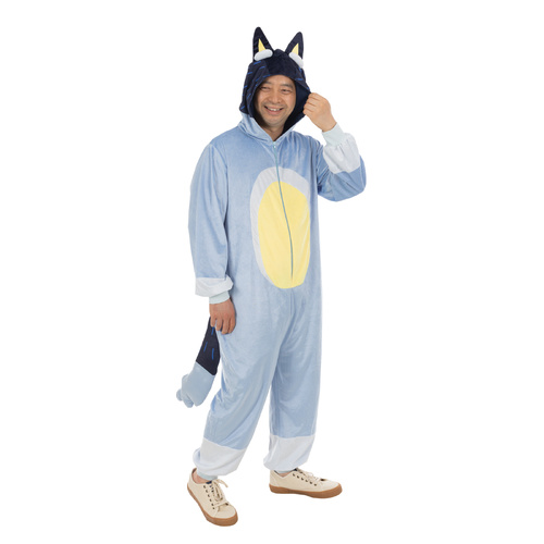Bluey Bandit Adult Onesie Costume [Size: Small-Med]