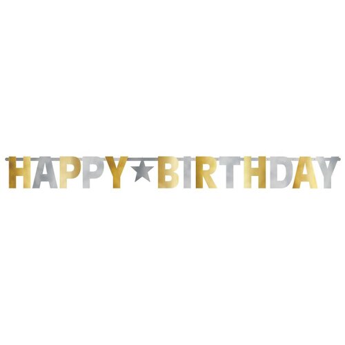 Happy Birthday Giant Letter Banner - 3.2m