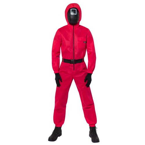 Squid Game Adult Costume - Square Guard [Size: S-M]