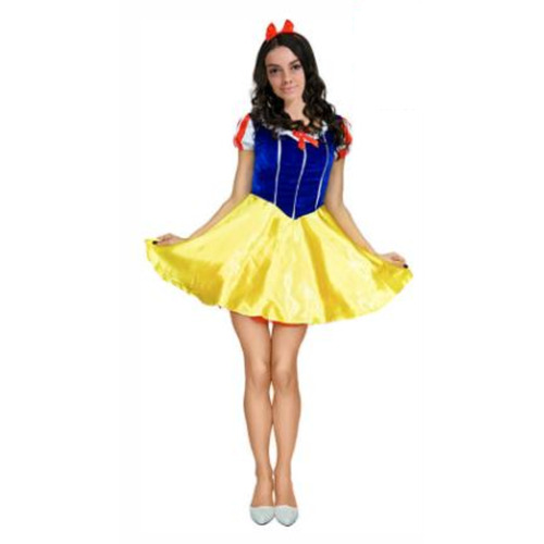 Short Snow White Inspired Adult Costume [Size: XS-S (8-10)]