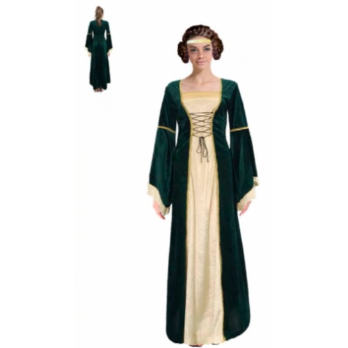 Medieval Queen Adult Costume [Size: XS-S (8-10)]