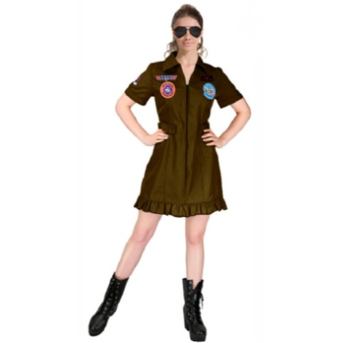 Top Gun Inspired Adult Dress [Size: XS-S (8-10)]