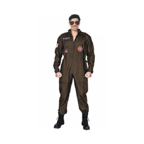 Top Gun Inspired Fighter Pilot Costume [Size: Small-Med]